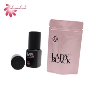 Original Lady Black Glue for Eyelash Extension 5ml Low Irritation Korea False Lash Glue Makeup Tool